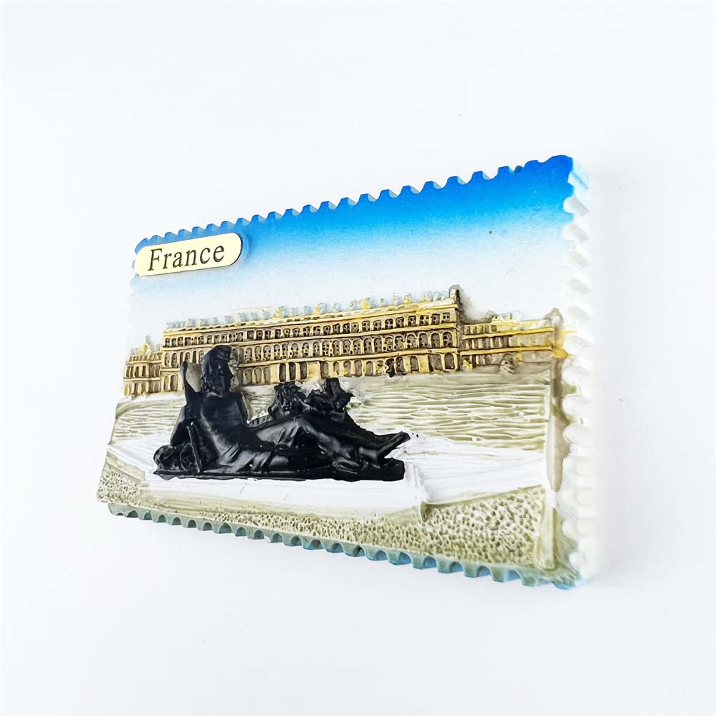 Magnete per frigorifero 3D Versailles Paris Francia con souvenir Parigi souvenir adesivo frigorifero magnete per casa e cucina decorazione