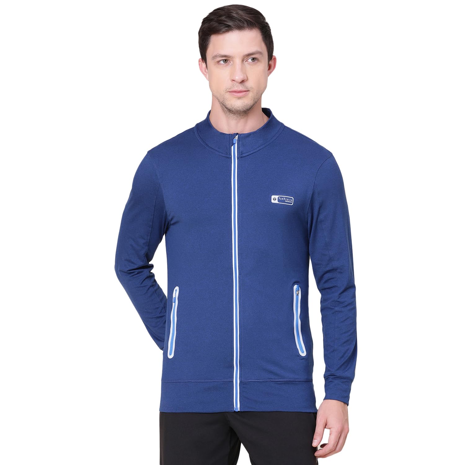van heusen Men Performance Standard Length Jacket - Polyester Spandex - Swift Dry, Odour Shield, High Stretch-picture-31