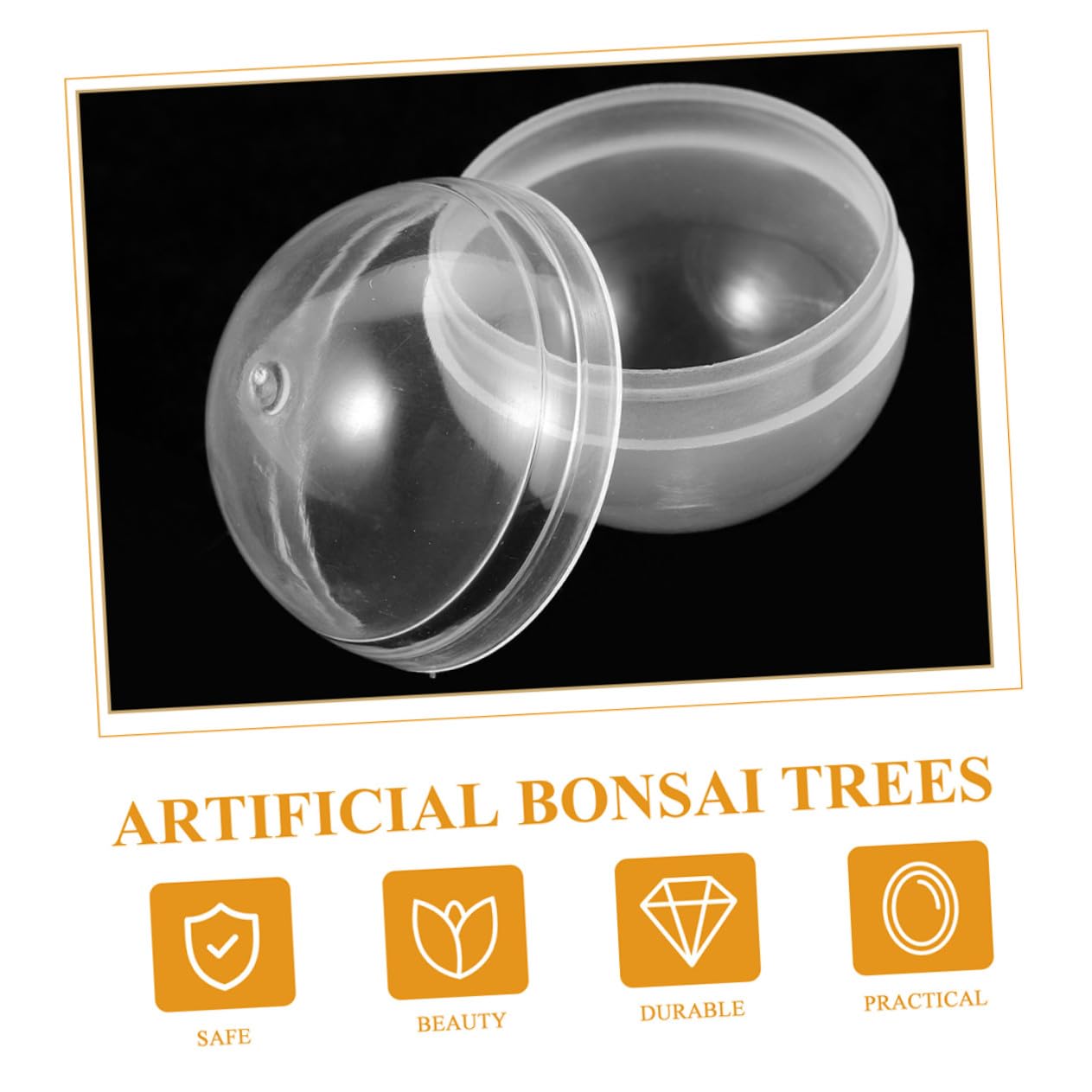 VALICLUD 50 Capsule Rotonde in Plastico per Macchinetta Capsule, Facili da Usare e Sicure, Design Delicato per Festa a Tema e Giocattoli Ragazzo Ragazza
