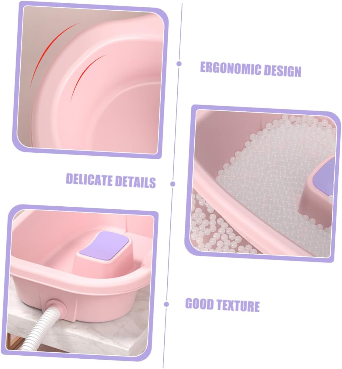 Portable Hair Washing Basin for Bedridden and Elderly Comfortable Shampoo Tray for Easy Hair Care at Home for Pregnant Women and Disabled Use