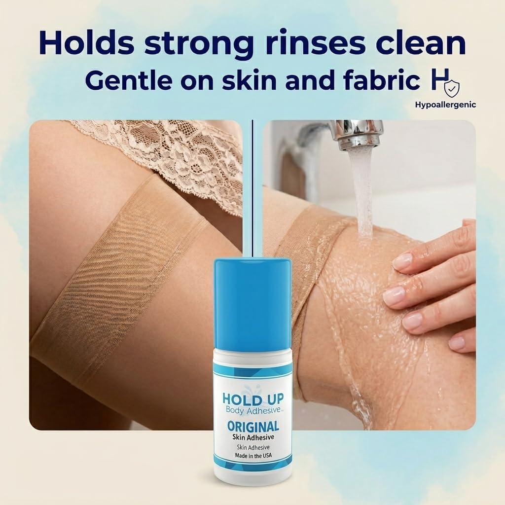 Hold Up Body Adhesive Original Roll-On Skin Glue