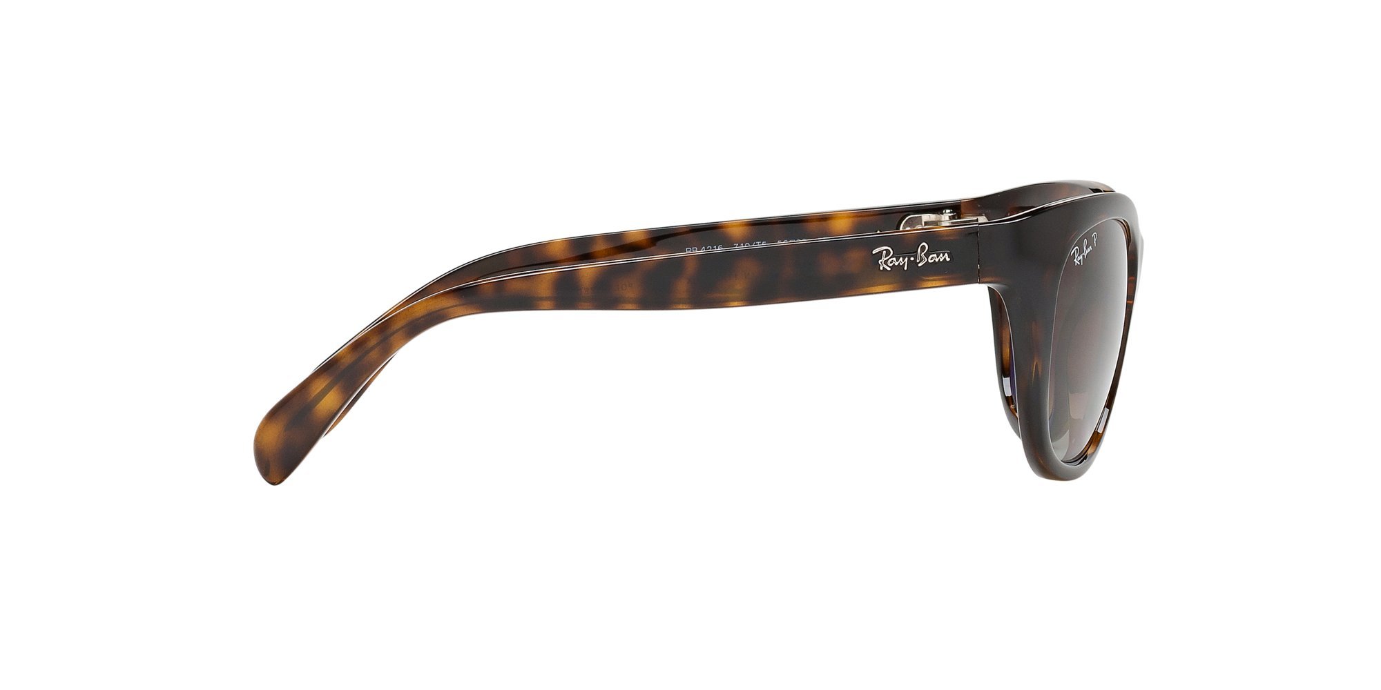Ray-Ban Damskie kwadratowe okulary przeciwsłoneczne RB4216