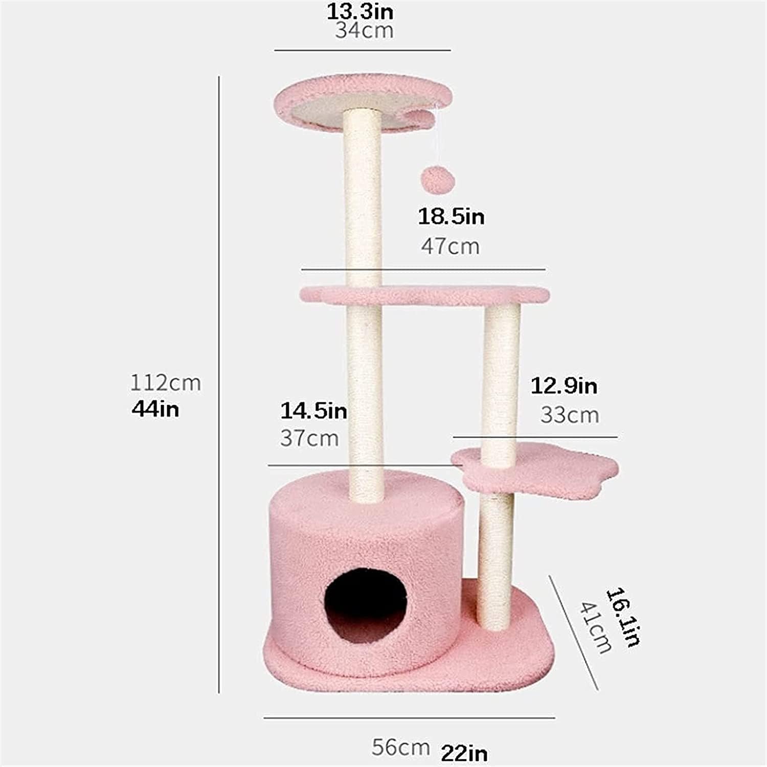 ✨早い者勝ち✨ 猫タワー　ツリーハウス　コンドミニアム　遊び場　タワー家具 キャットタワー 屋内猫用キャットツリータワー 子猫用爪とぎ