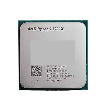 A R 9 5900X R9 5900X 3.7 GHz Twelve-Core 24-Thread CPU