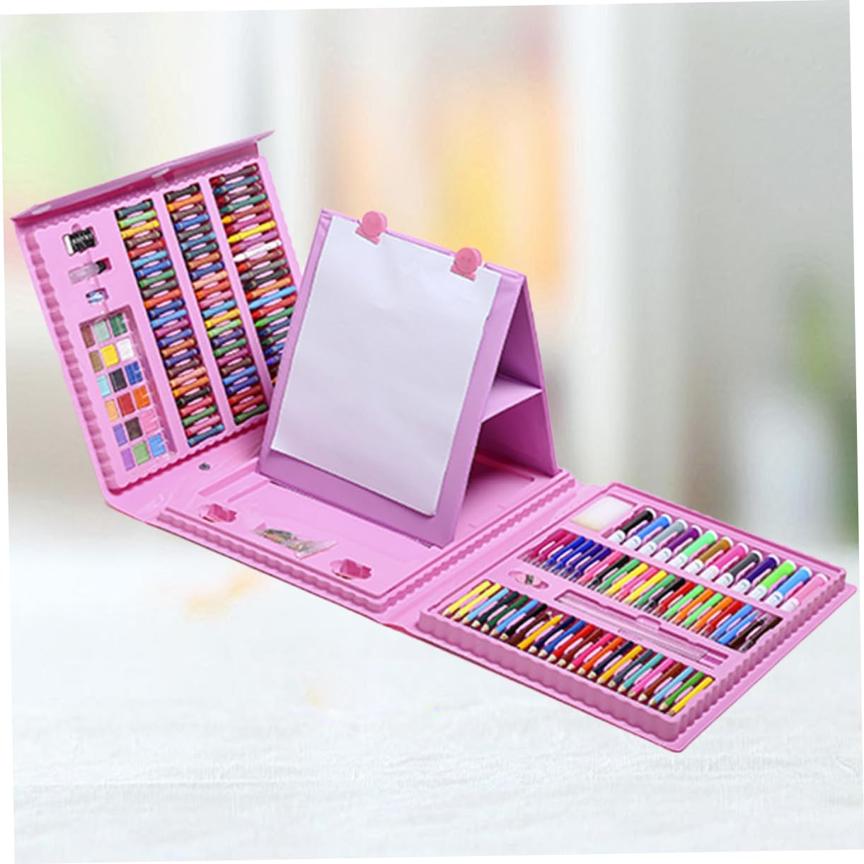 TEHAUX Set di Pennarelli Acquerello Rosa 208 Pezzi per Disegno | Plastica, Scrittura Scorrevole e Resistenza, per Sketching e Coloring Books, Adatto a Adulti e Ragazzo Ragazza