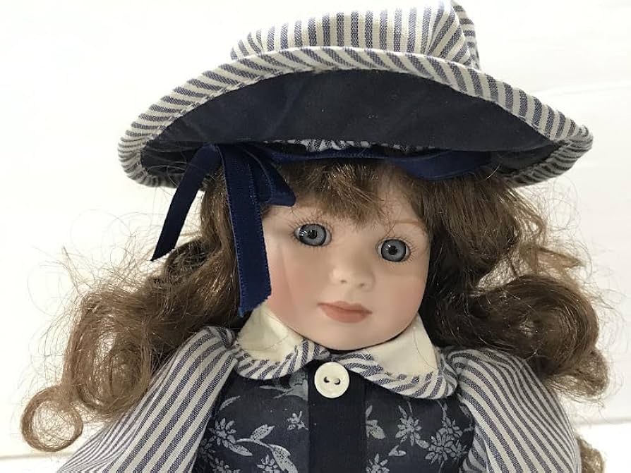 アメリカ西海岸　陶製ビンテージ人形 wigggy_odd-00044