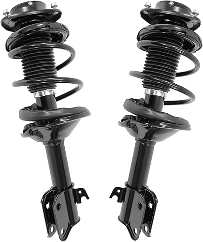 Detroit Axle - Puntales delanteros para Subaru Impreza 2002 2003 puntales con reemplazo de montaje de muelle helicoidal