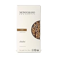 Vista 1 de Monograno Felicetti Farro Ditalini Pasta italiana orgánica sin OMG, 17.6 oz (500 g)
