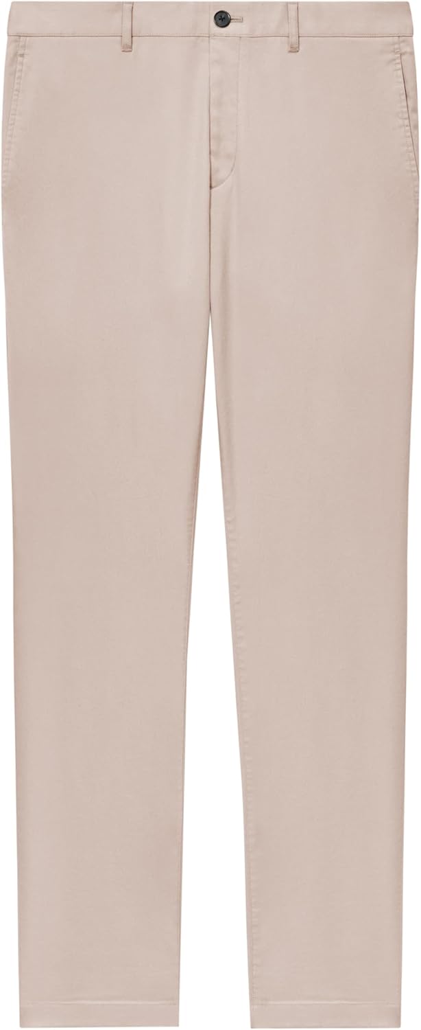 Theory Men Zaine SW ST Pant in Hanson Twill, Earl Grey