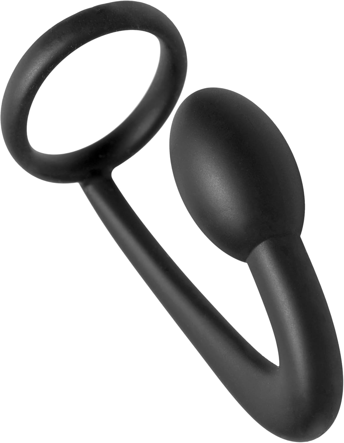 Prostatic Play Explorer Silicone Cock Ring and Prostate Plug