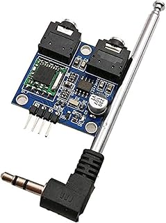 wiianoxd 1 Piece TEA5767 Radio Module FM Stereo Radio Module for 76 108 MHz Frequency Circuit with Free Cable Antenna