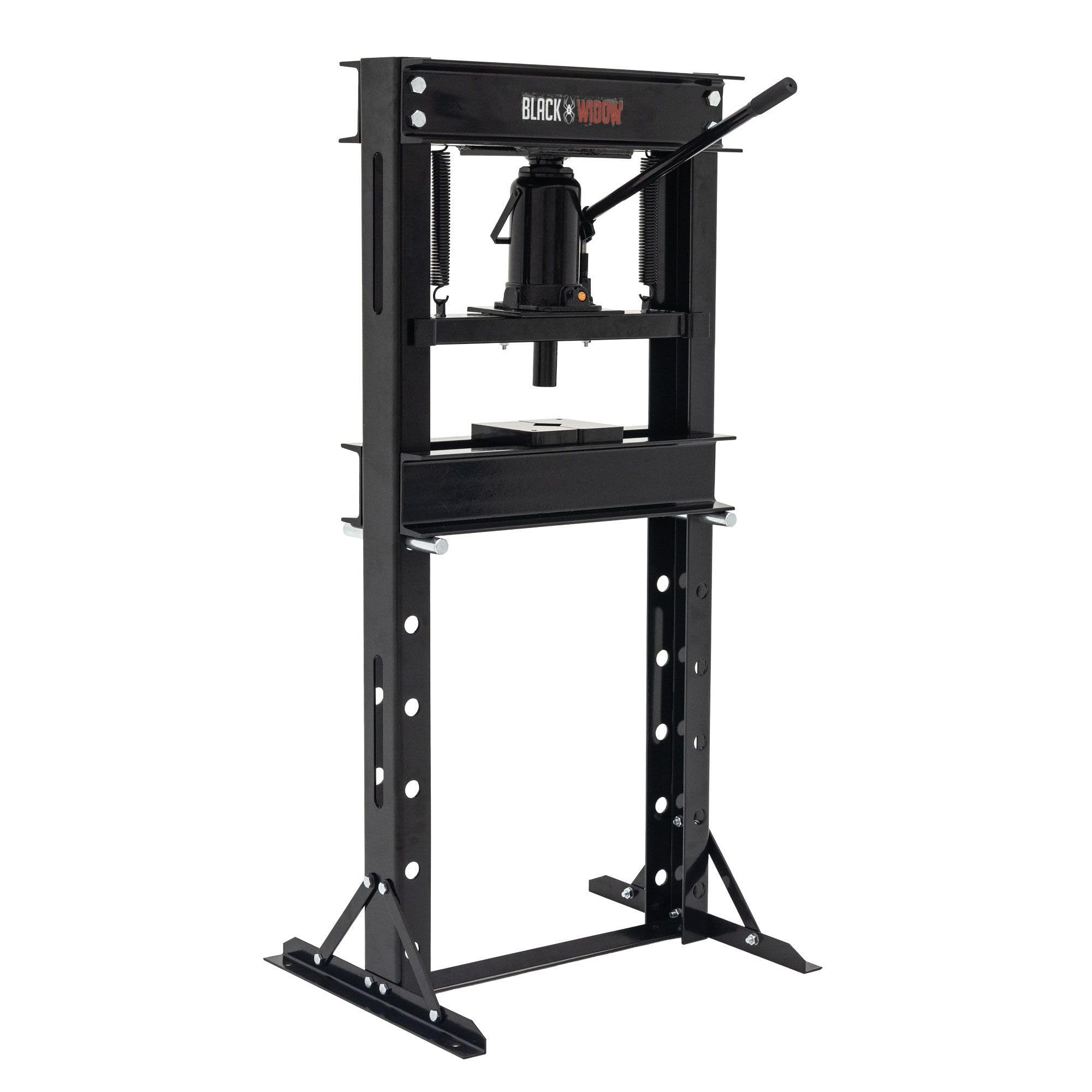 20 Ton Shop Press, Hydraulic, Black Widow