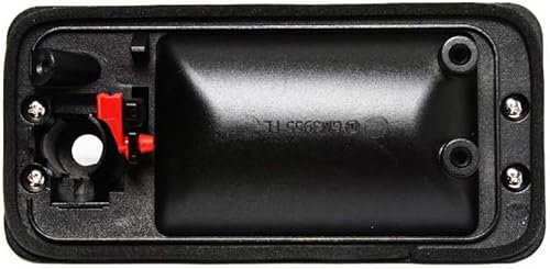 Miniatura 6 de KarParts360 Para Chevy C2500 Manija de puerta exterior delantera del lado del conductor texturizado negro 1994-2000  con agujero para llave  Recorte
