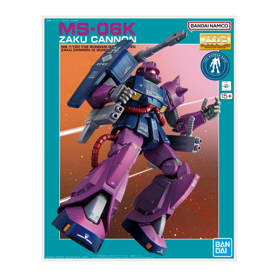 Amazon.com: Bandai Spirits MG 1/100 Gundam Base Limited Zaku