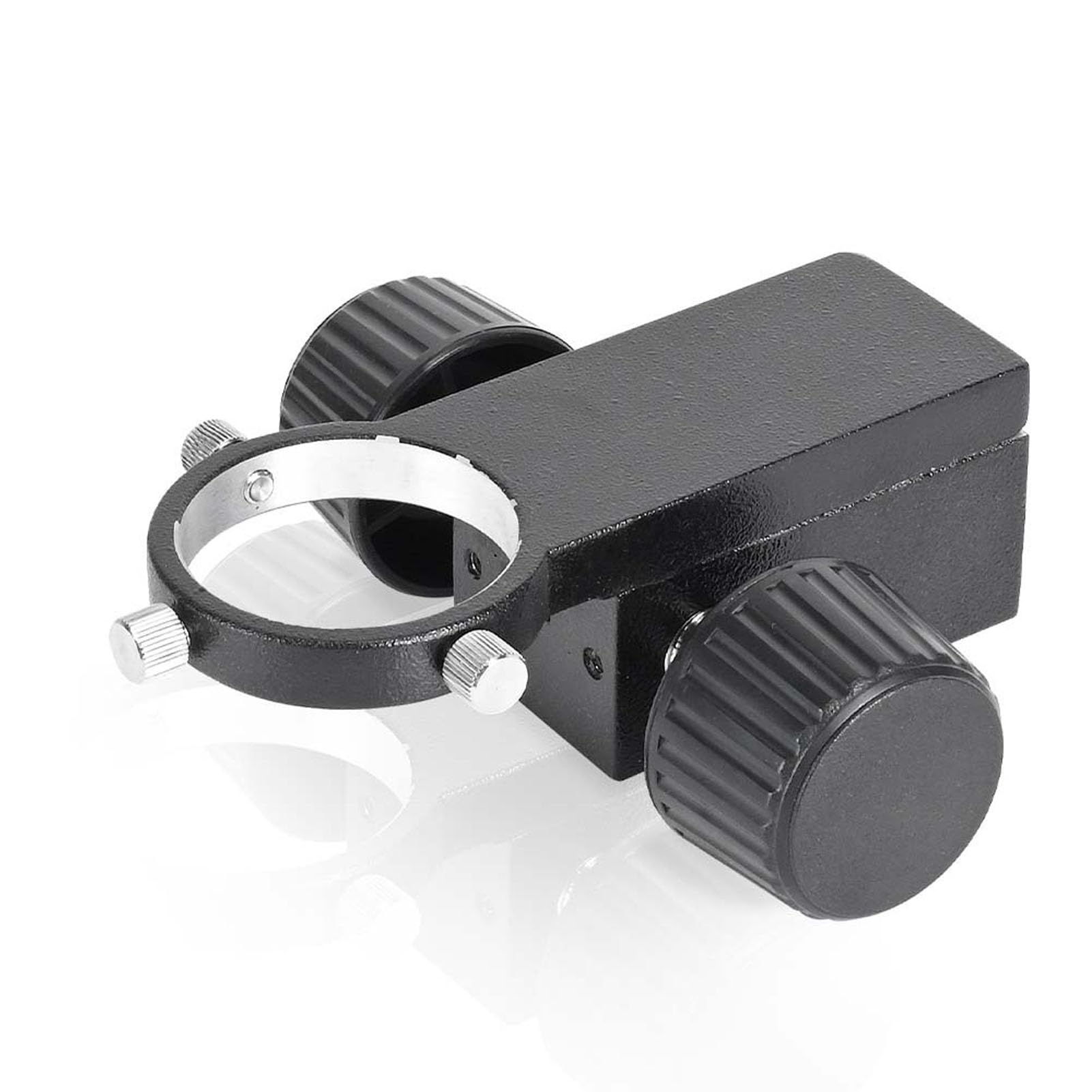 Wspornik ostrości mikroskopu, 50 mm uchwyt głowicy mikroskopu stereo ze stopu aluminium, akcesoria do mikroskopu, ramię filarowe 50 mm
