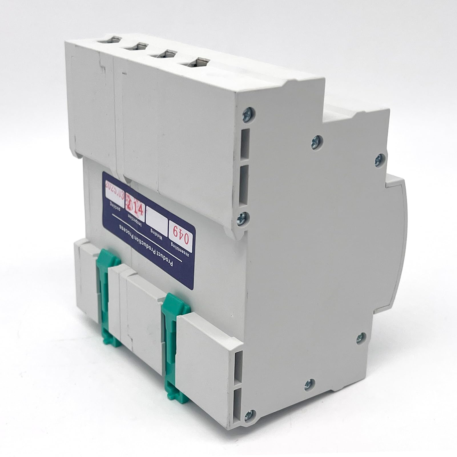 Automatischer Transferschalter 220V DIN Schiene 4P 63A ATS Dual Power Notstrom Umschalter