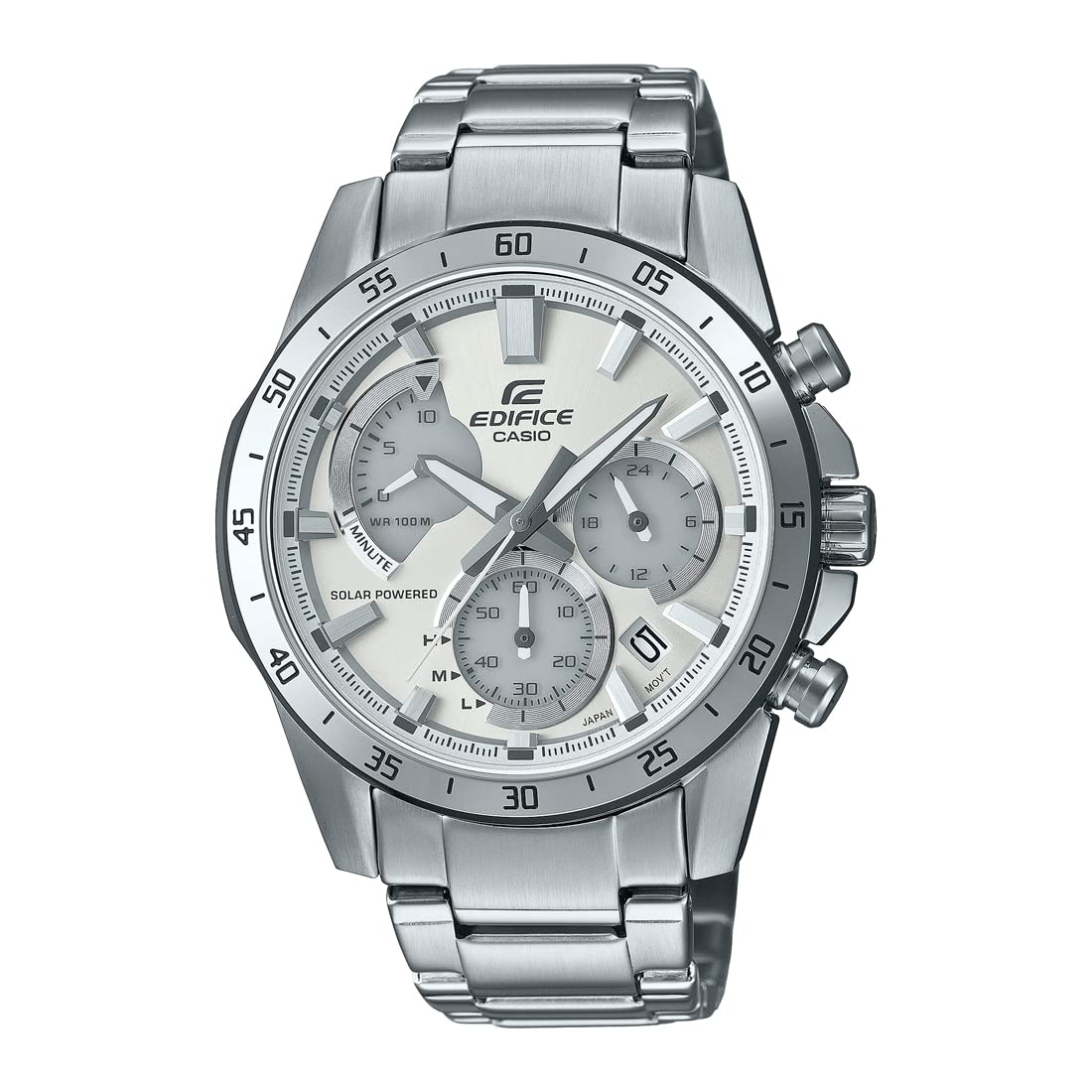 Casio Edifice Solar Chronograph Analog Silver Dial Men EQS-930MD-8AVUDF (ED528) (B09NVVXTFR) Amazon Price History, Amazon Price Tracker
