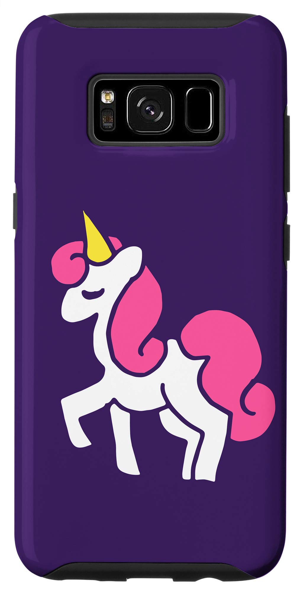 Galaxy S8 Cute Pink Girly Unicorn Case