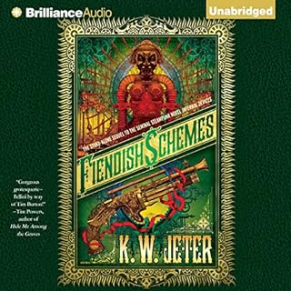 Fiendish Schemes Audiolibro Por K. W. Jeter arte de portada