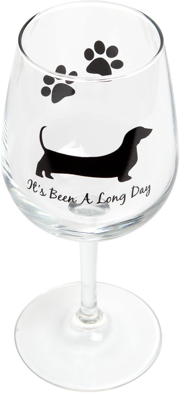 70% Off Discount Drinking Divas - It's Been a Long Day 13oz Stemmed Wine Glass | fun glassware with dachshund, wiener dog | Birthday, Christmas or Mother's Day gifts for women mom sister or special occasion present 80% Off Discount Drinking Divas - It's Been a Long Day 13oz Stemmed Wine Glass | fun glassware with dachshund, wiener dog | Birthday, Christmas or Mother's Day gifts for women mom sister or special occasion present