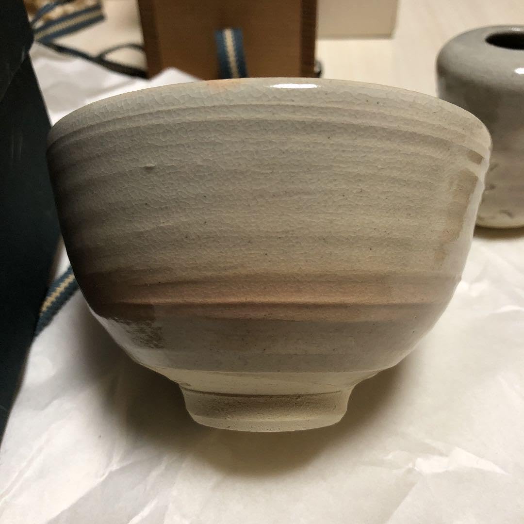 宇治朝日焼茶碗と蓋おきセット