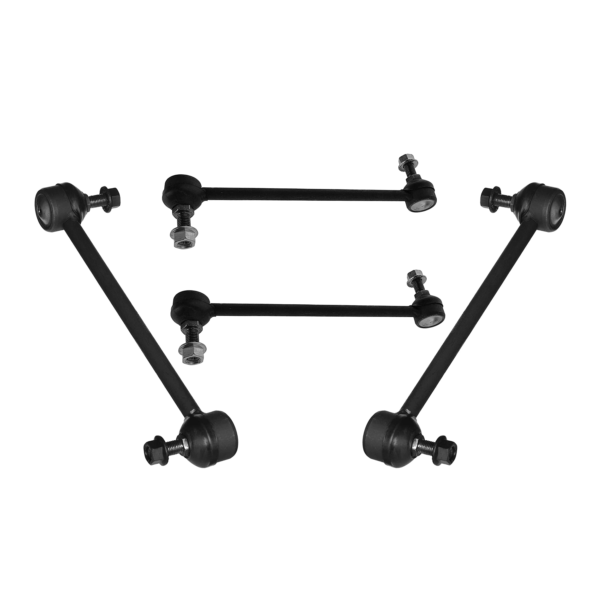 PartsW 4 Pc Suspension Kit Front & Rear Stabilizer Links Left and Right