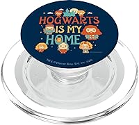 Vista 7 de Harry Potter Hogwarts Is My Home PopSockets - Agarre y soporte para teléfonos y tabletas, Negro