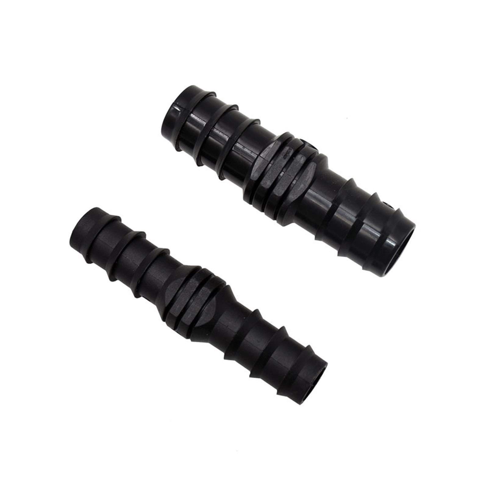 Connettore per Tubo Flessibile Connettore for Tubo da Giardino da 20 mm e 25 mm, DN15, DN20, irrigazione a 2 Vie, 50 Pezzi