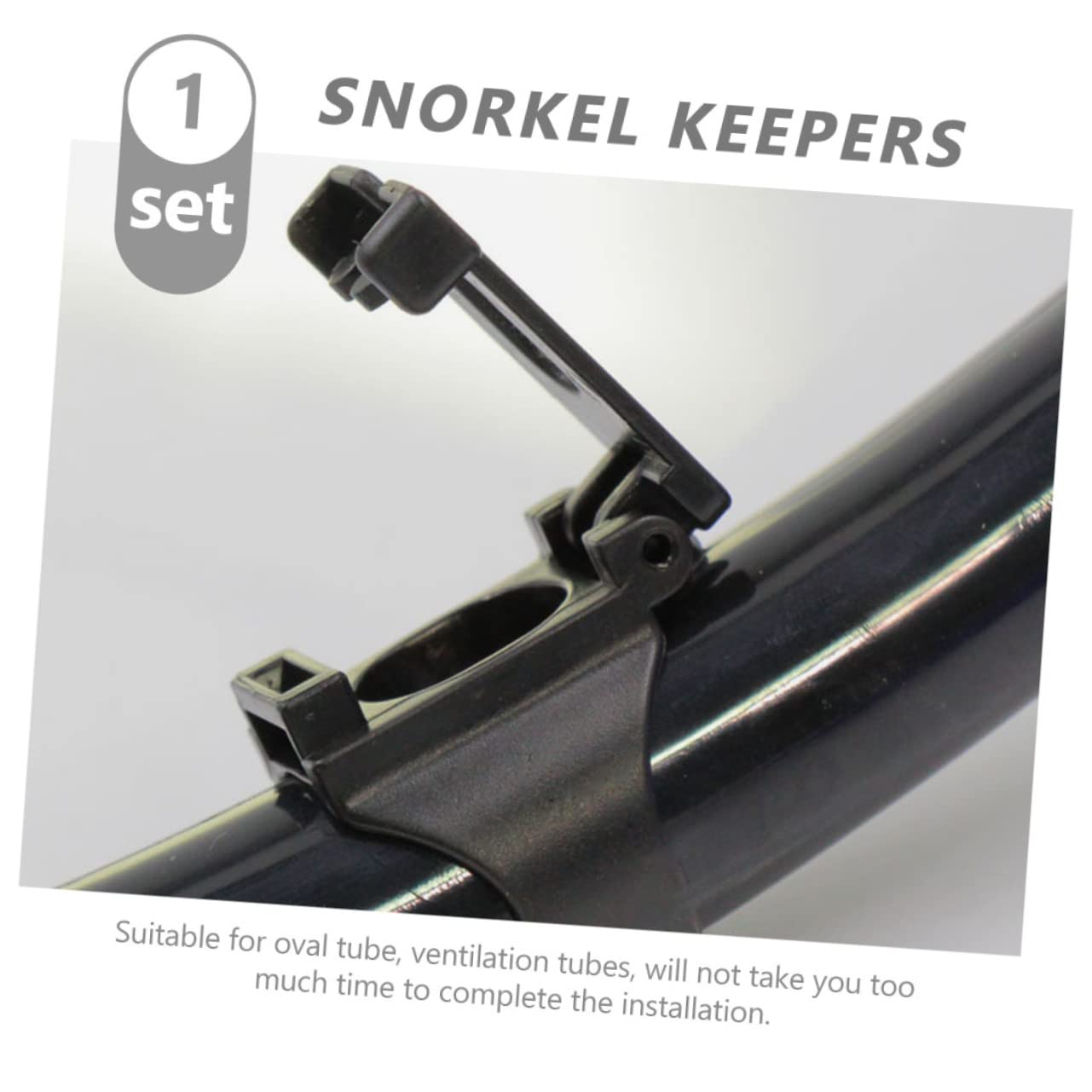 HANABASS Diving Retainer Clip Silicone Buckle Useful for Fixing Mask Air Tube for Divers