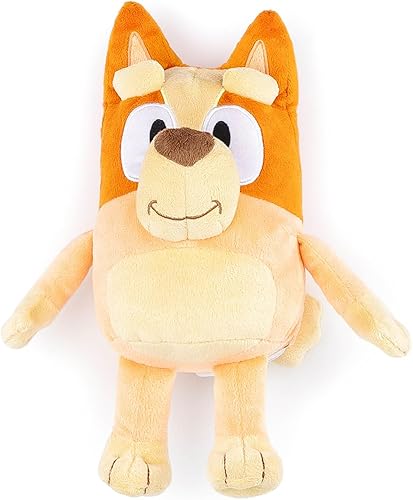 Bingo Mini almohada de felpa Buddy - Almohada de personaje Bluey súper suave - Microfibra de poliéster, 11 pulgadas