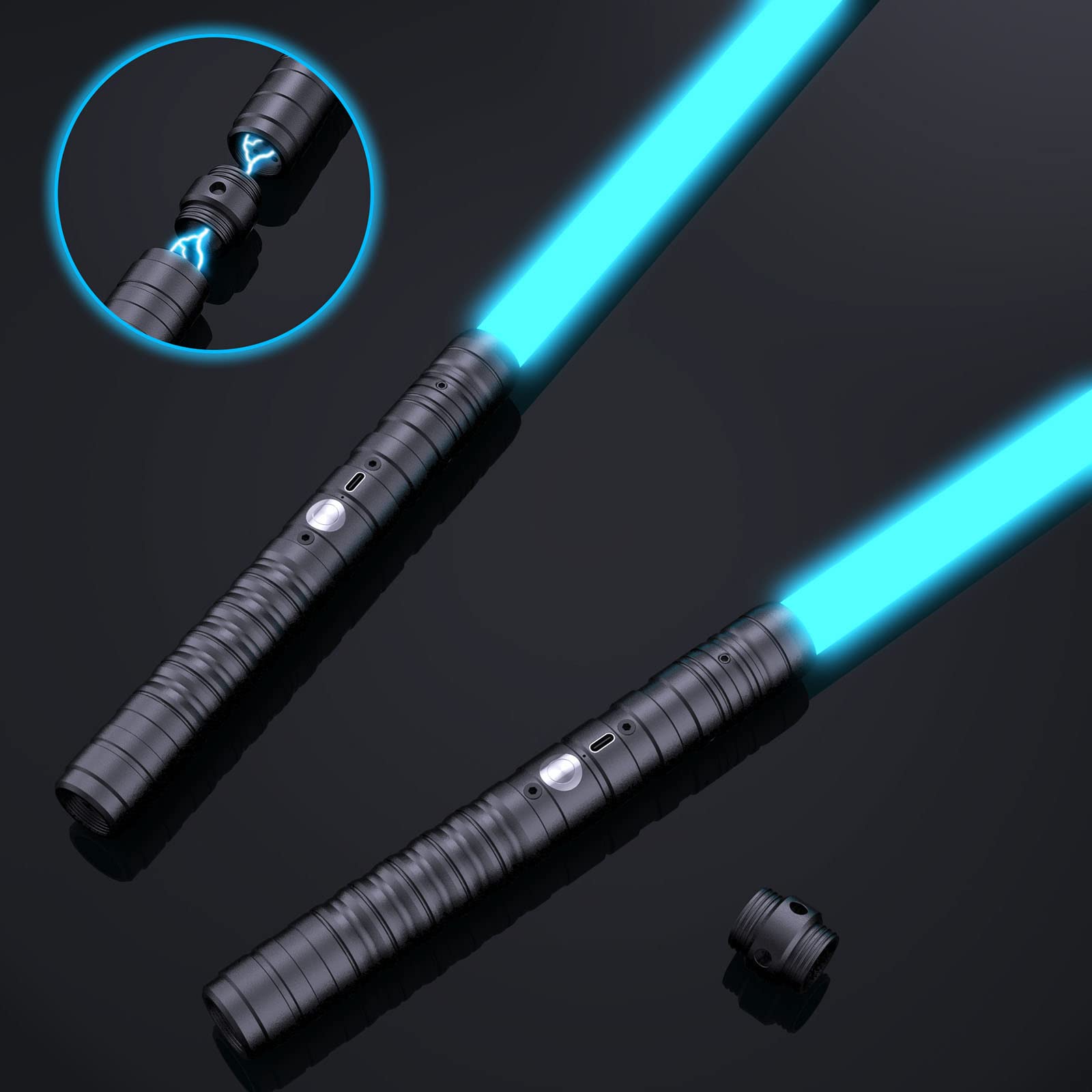 Buy TBGENIUS 2Pack Lightsaber, 2in1 Dueling Lightsaber with 7 Colors