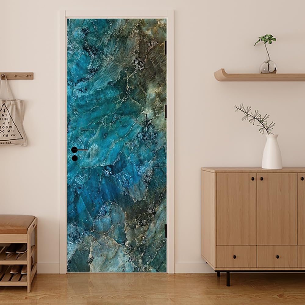 SP 3D Peel and Stick Wall Murals - Removable Door Decals & Wall Decoration 30.3"W x 78.7"H, SP-F24053