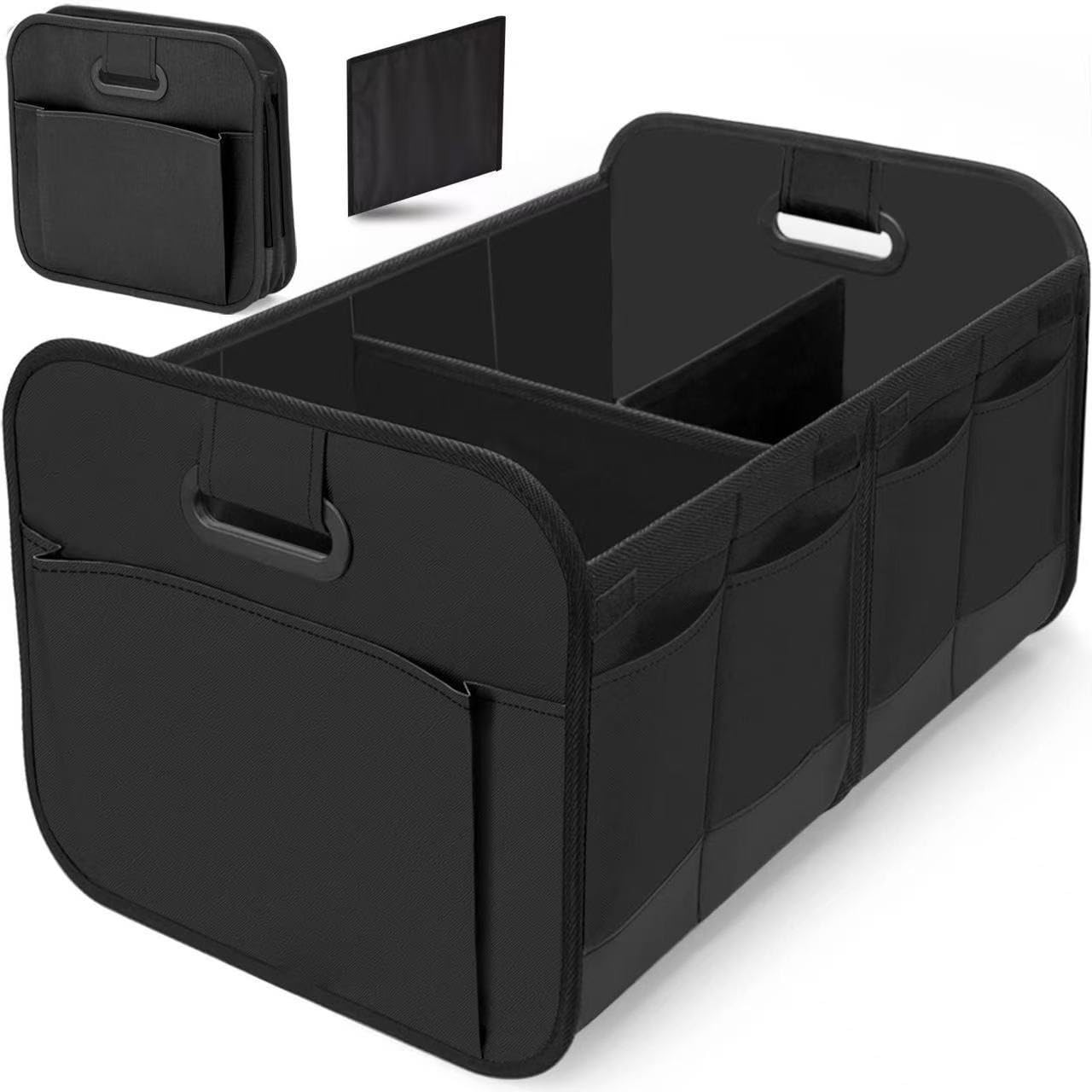 MYRFCSA Car Boot ganiser, for Hyundai i20 2008-2025 Anti-Slip Foldable Car Storage Box, Reinforced Stable Large Capacity Boot Storage Bag,A