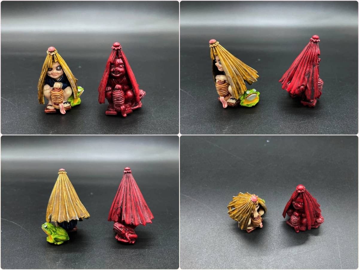 Amazon | 海洋堂FURUTA製菓 妖怪根付 百鬼夜行妖怪コレクション 陰の巻 