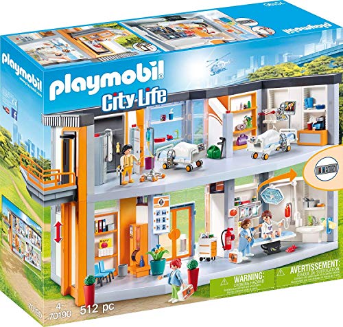 Preisvergleich Produktbild Playmobil® Großes Krankenhaus - Set 70190; 70048; 70049;70050, 70051)