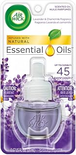 Air Wick Scented Oil 8 Refills, Lavender & Chamomile, (8X0.67oz), Air Freshener
