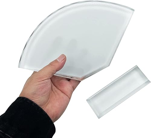 Miniatura 5 de Sublimación en blanco de cristal para decoración de mesa, letreros decorativos, marco de fotos personalizado, marco de fotos DIY (en blanco,