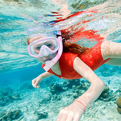 Set da snorkeling per bambini, occhiali da