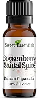 Boysenberry Santal Spice, 10ml (0.35fl oz) Premium Fragrance Oil, Aromatherapy, Diffuser, Crafts, Soap, Home Scents, Bath & Body, DIY Parfum and Much More. Versatile & Long-Lasting by Sweet Essentials