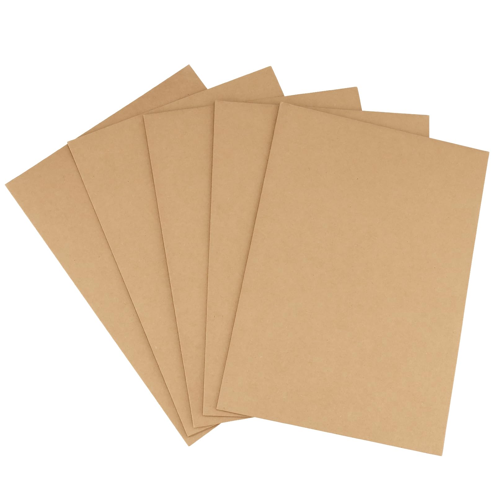 25 carpetas de papel kraft A4 con ranuras para tarjetas, carpetas de corte cuadrado, carpeta de cartón A4, organizador de papel para oficina, hogar, reuniones, documentos