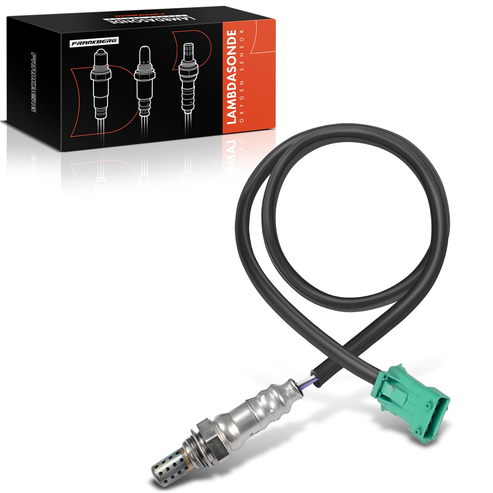 Frankberg Sonde lambda 9635978280 | Compatible avec: Berlingo/Berlingo Premier monospace GFK GJK MF, 306 7B N3 N5, Ulysse 179, 307 Pause 3E, C6 TD, C8 EA EB