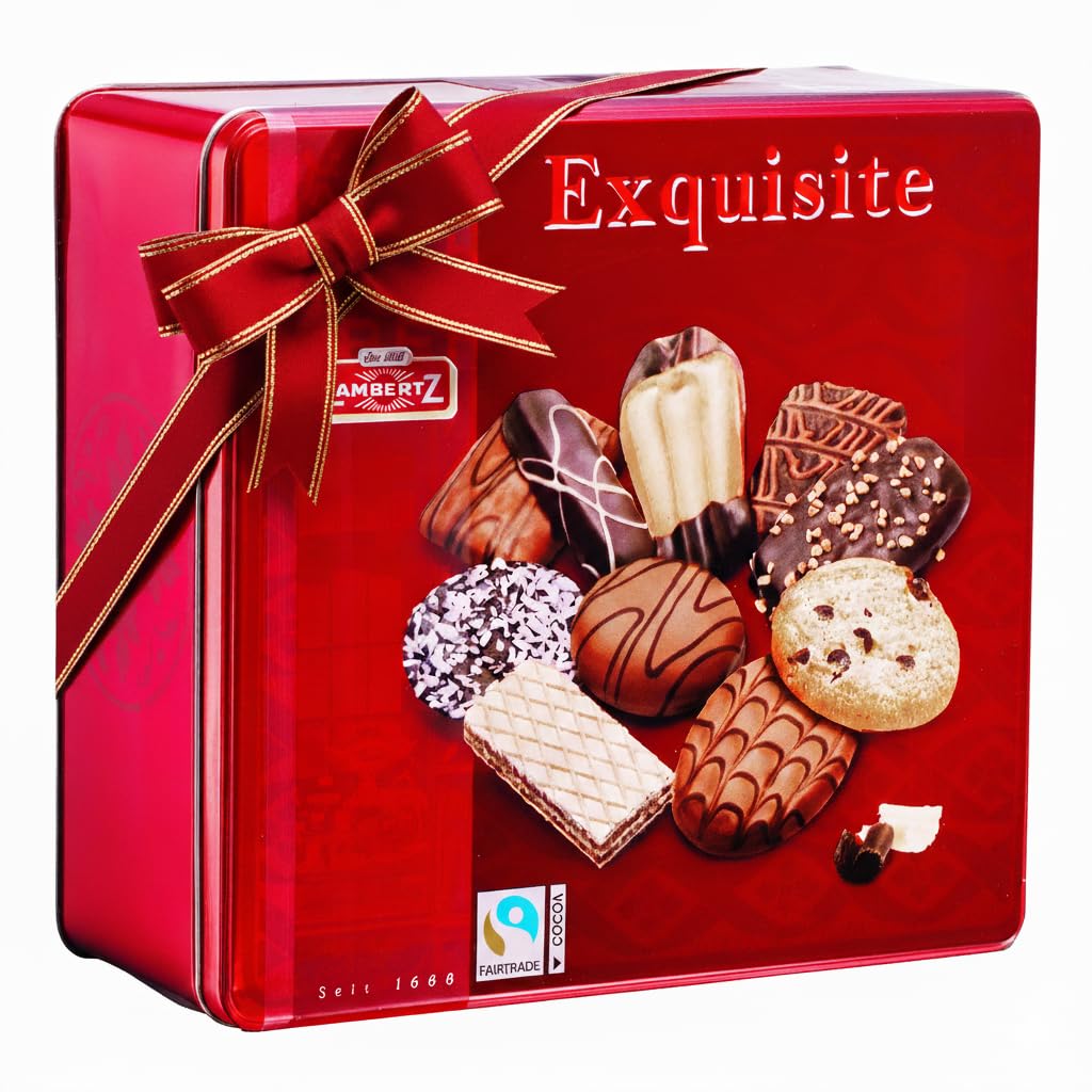 Amazon.com: Lambertz European Cookie Tin – 92 Cookies, 10