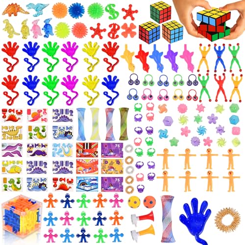 Tigvio 150pcs Mitgebsel Kindergeburtstag Set Fidget Toys, Kleine...