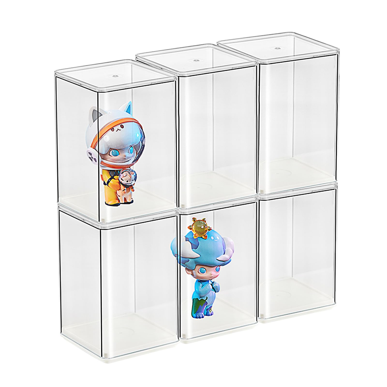 Amazon.co.jp: ZASA 透明フィギュアケース 透明展示ケース