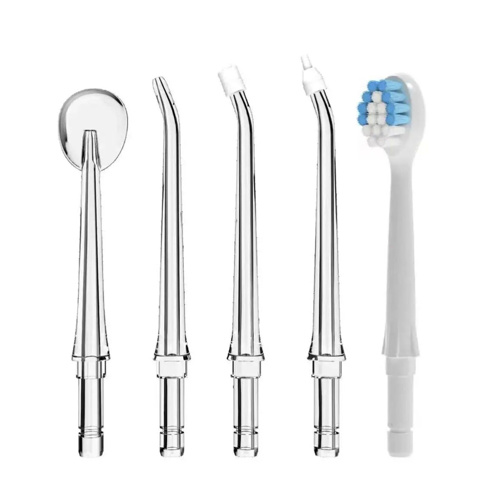 Ugello A Punta Di Ricambio For Irrigatore Orale Water Flosser | ， Compatibile con Schoben ， Idropulsore L12 L13 L15 L9 L8(5PCS MIXED)