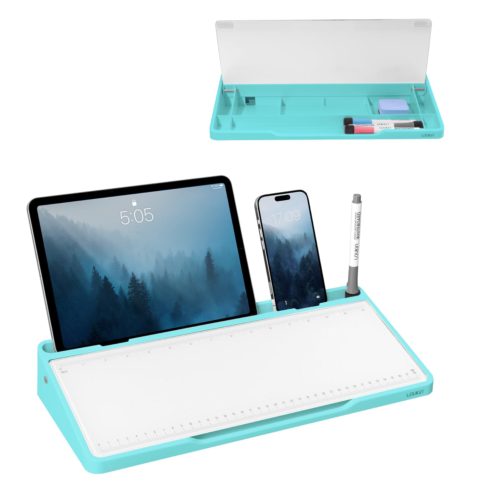 LOUKIN Glass Desktop Whiteboard