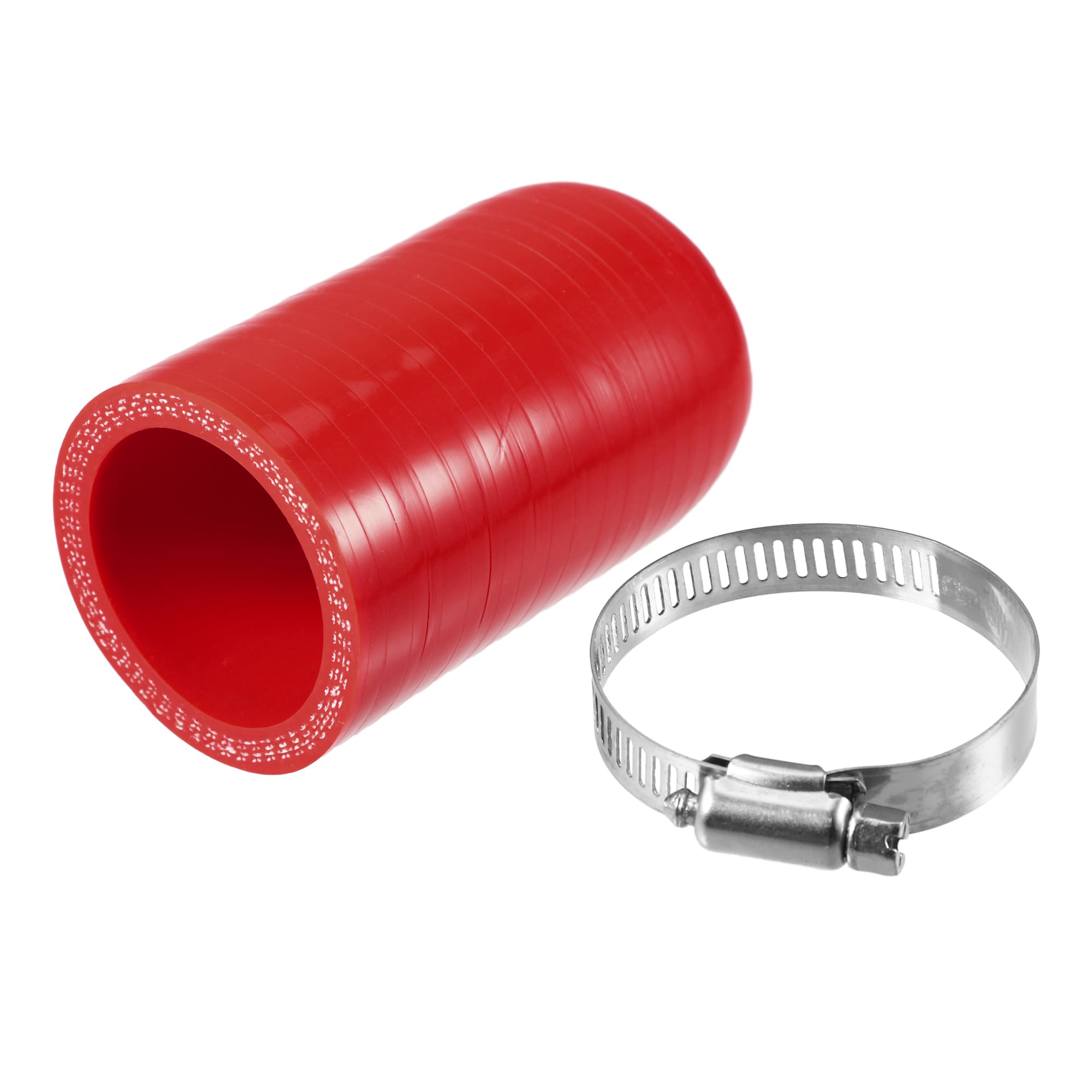 Tampa De Silicone Para Mangueira De Refrigeração - 8mm Universal, Vermelha