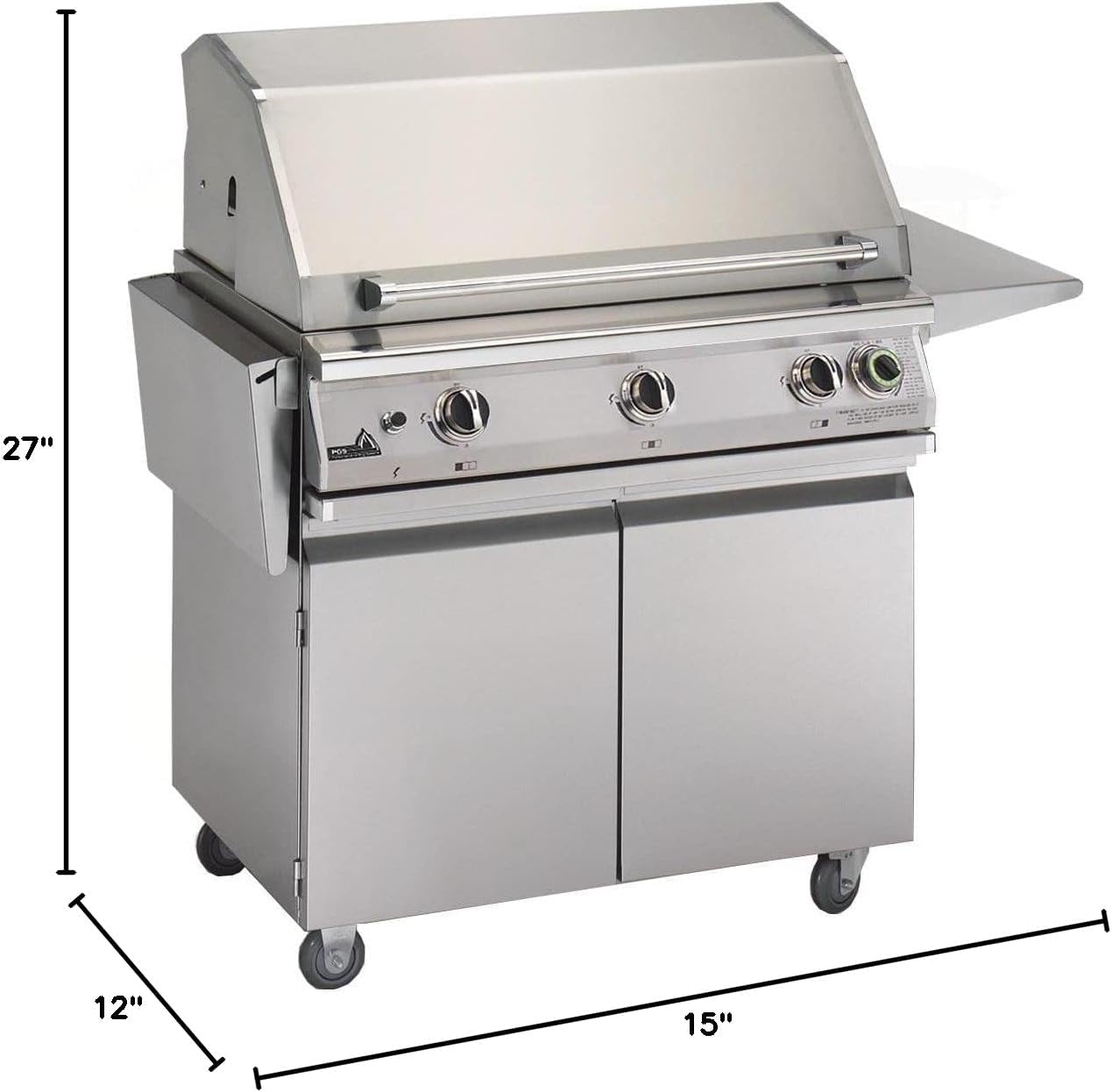 T-Series Commercial 39-Inch Natural Gas Grill With Timer - S36TNG