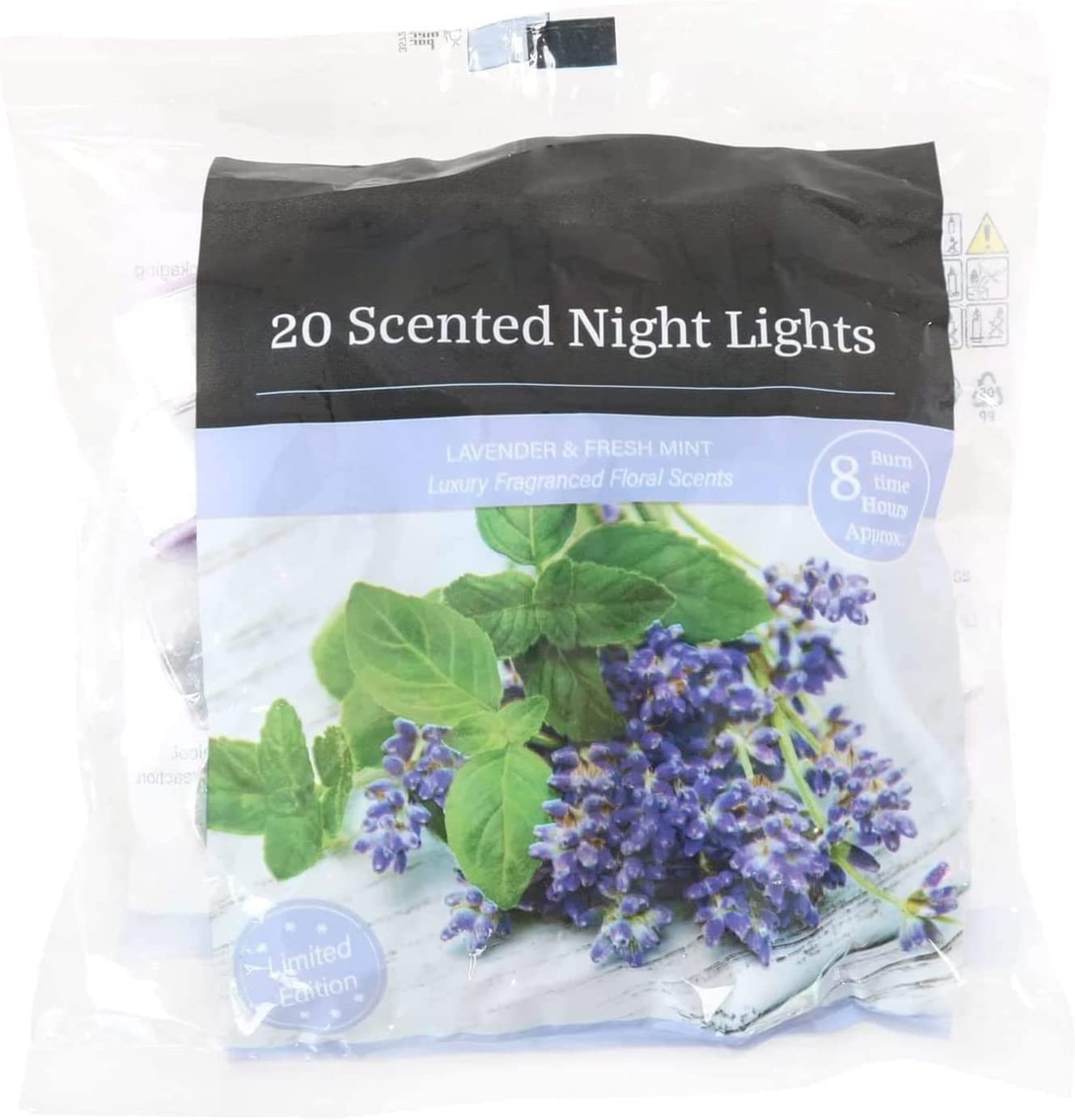 PHG Fresh Scented Tealight Candle with 8 Hour Burn Time |Long-Lasting Set | Fancy Home Decoration | Premium Quality (Lavender and Fresh Mint) — image 1
