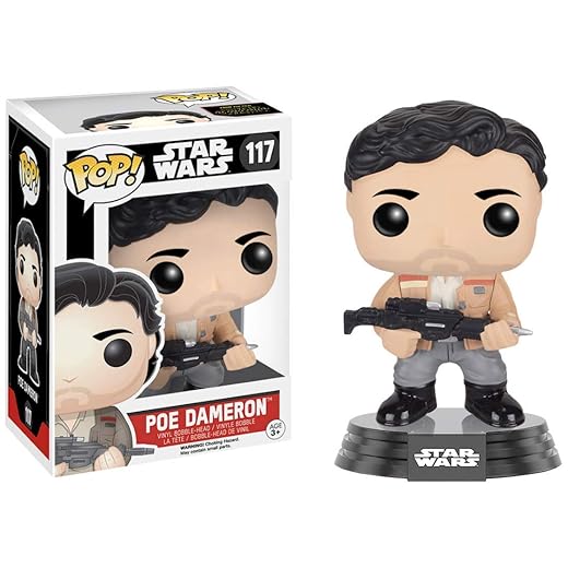 Star Wars 9624 &Quot;Pop! Bobble E7 Tfa Poe Dameron Resistance Figure